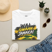 Wah Gwaan Jamaica! T-Shirt — Jamaican Sunset Reggae Vibe Tee