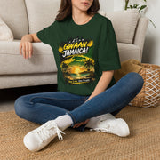 Wah Gwaan Jamaica! T-Shirt — Jamaican Sunset Reggae Vibe Tee