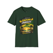 Wah Gwaan Jamaica! T-Shirt — Jamaican Sunset Reggae Vibe Tee