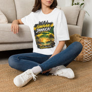 Wah Gwaan Jamaica! T-Shirt — Jamaican Sunset Reggae Vibe Tee