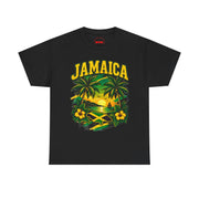 Jamaica Sunset Tee — Tropical Palm Beach Vacation T-Shirt