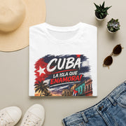 Cuba La Isla Que Enamora T-Shirt — Vintage Cuban Travel Tee