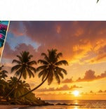 Caribbean sunset